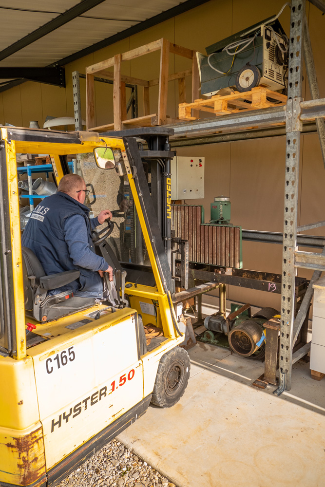 Installation machines industrielles Tulle